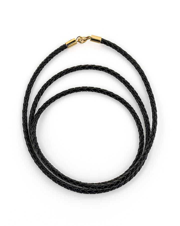 Woven Leather Necklace