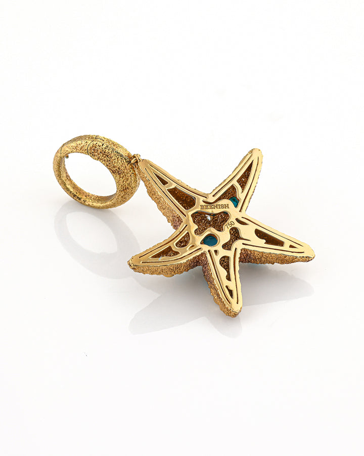 The Golden Starfish Charm