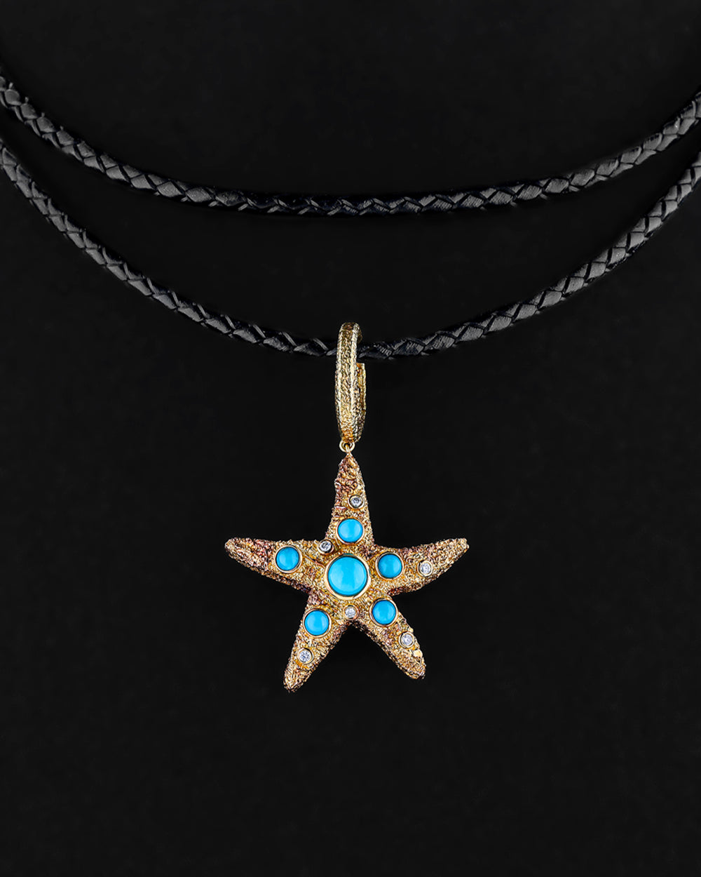 The Golden Starfish Charm