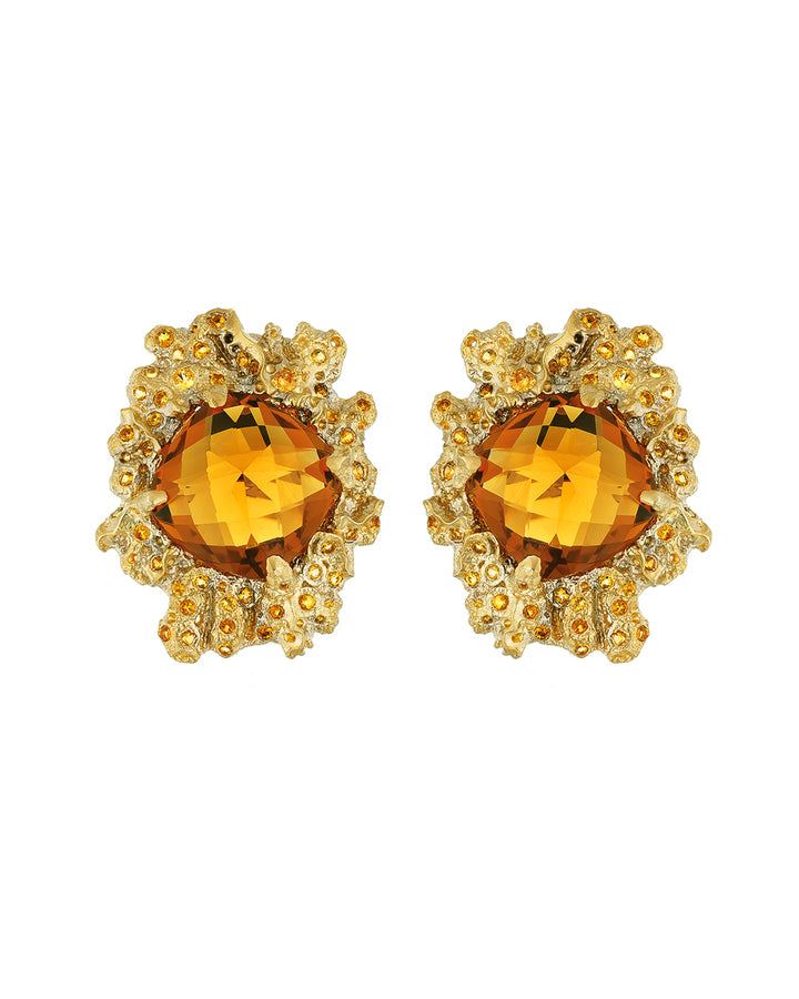 The Lava Rock Earrings